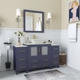 thumbnail image 3 of Vanity Art 54" Single Sink Bathroom Vanity Set with Engineered Marble Top and Free Mirror, 3 of 11