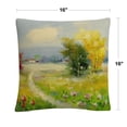 thumbnail image 2 of A New Day Ii' Landscape Path By Masters Fine Art 16 X 16 Decorative Throw Pillow, 2 of 4