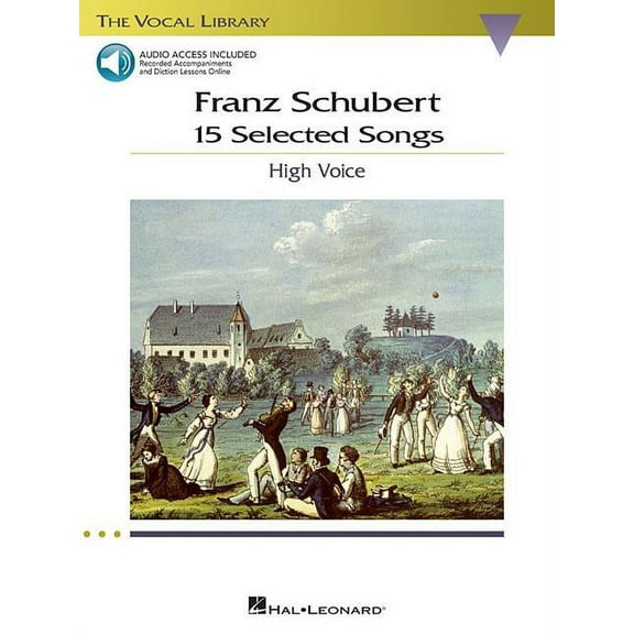 Vocal Library: Franz Schubert: 15 Selected Songs Book/Online Audio (Other)