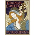thumbnail image 2 of Rhead, Louis 18x24 Black Modern Framed Museum Art Print Titled - Prangs Easter Publications, 2 of 4