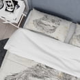 thumbnail image 4 of Designart 'Wolf Wild and Beautiful III' Farmhouse Duvet Cover Set, 4 of 4