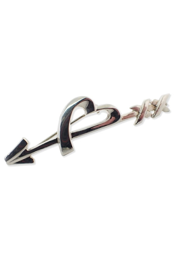 Pre-Owned TIFFANY & Co. 925 Loving Heart Arrow Brooch