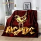 thumbnail image 1 of Manta de felpa suave con patrón de banda AC/DC, manta de franela para sala de estar, dormitorio, cama, sofá, cubierta de Picnic, 1 of 4