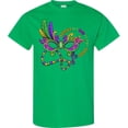 thumbnail image 3 of Inktastic Laissez Les Bon Temps Rouler Mardi Gras Mask T-Shirt, 3 of 5