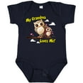 thumbnail image 3 of Inktastic My Grandma Loves Me Owl Boys or Girls Baby Bodysuit, 3 of 5
