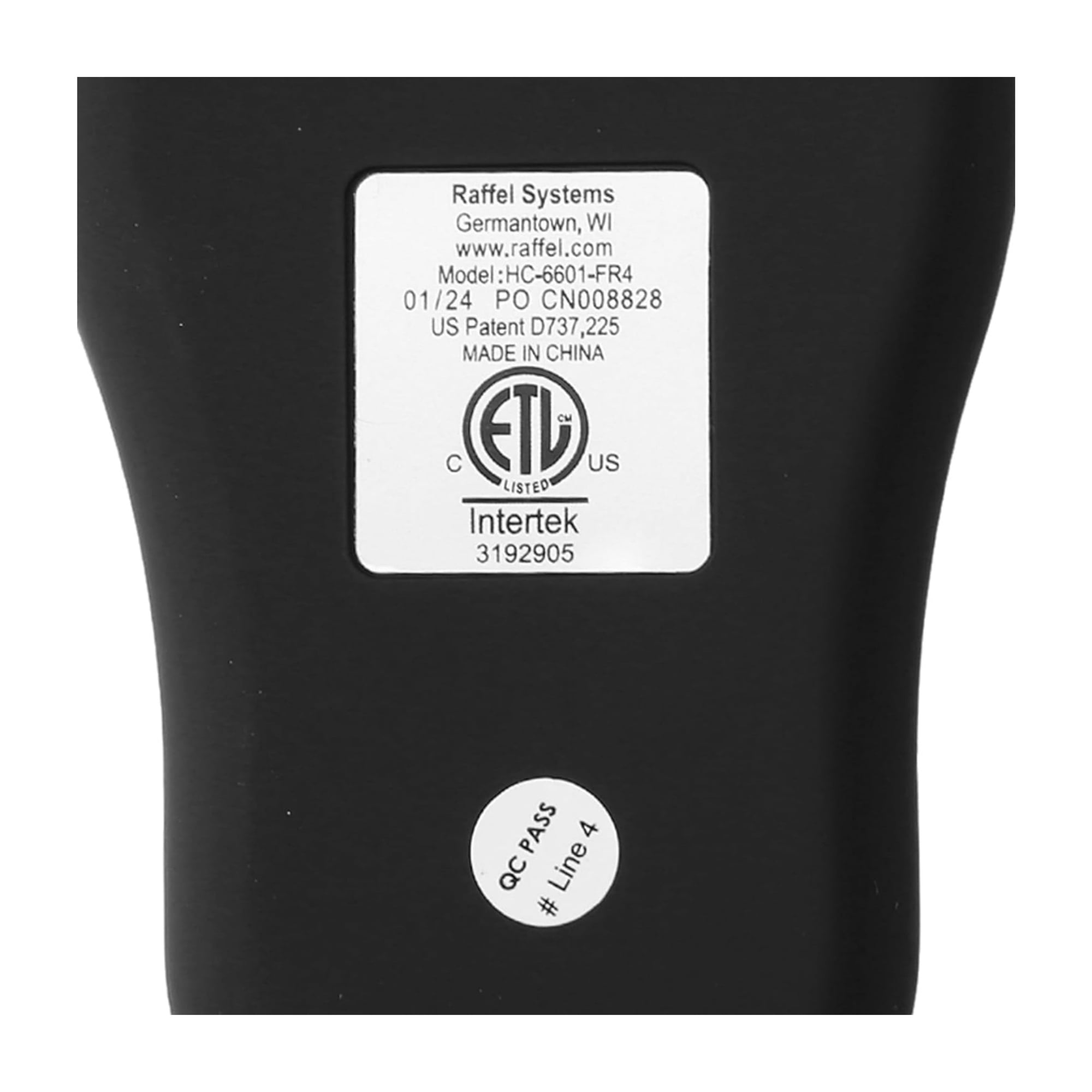 Power Recliner Lift Chair Raffel Systems Remote Paddle Control Model HC-6601-FR4 with Massage Replacement