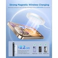 thumbnail image 3 of Bohuma Cargador magnético inalámbrico para iPhone: almohadilla de carga Mag-Safe compatible con iPhone 16 15 Pro Max Plus 14 Pro Max Plus 13 12 Pro Max AirPods Pro 3 2 - Base de carga rápida para ofic, 3 of 5