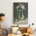 thumbnail image 5 of Moss Roses in a Vase Premium Gallery Wrapped Canvas - Ready to Hang - 12 x 18, 5 of 9