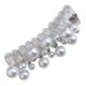 thumbnail image 4 of Elastic Ponytail Holder White Plastic Hair Accessories for Women Durable Use for Decoration, 4 of 5