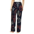 thumbnail image 3 of Kll Womens Thanksgiving Print Pajama Pants Soft Pajama Bottoms For Women Cozy Lounge Pants, 3 of 9