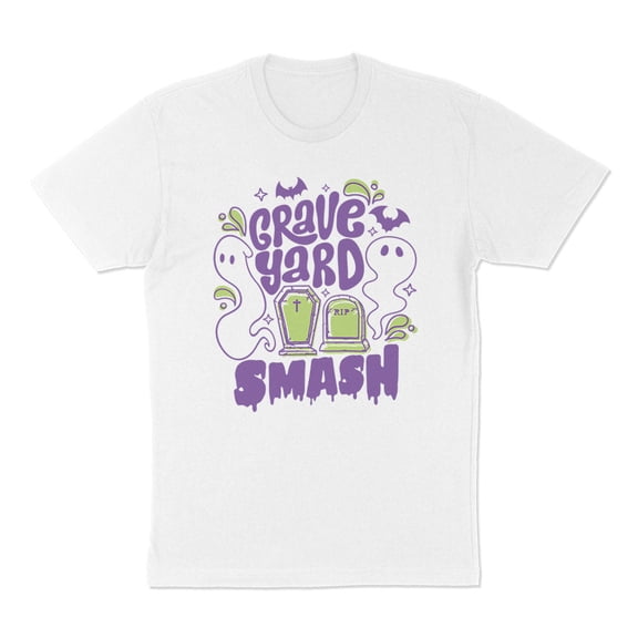 Graveyard Smash Shirt Unisex Large White