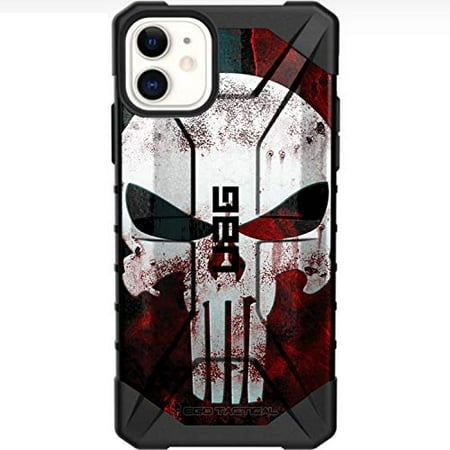 UAG Urban Armor Gear Limited Edition Case Design by EGO Tactical for Apple iPhone 12 PRO MAX (6.7") - Black, Bloody Punisher