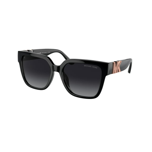 Michael Kors KARLIE MK 2170U Plastic Womens Square Polarized Sunglasses Black 54mm Adult