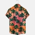 thumbnail image 5 of GERsome Hawaiian Shirts for Men Summer Beach Casual Short Sleeve Button Down Shirts Printed Tropical Vacation Shirts S-3XL, 5 of 5