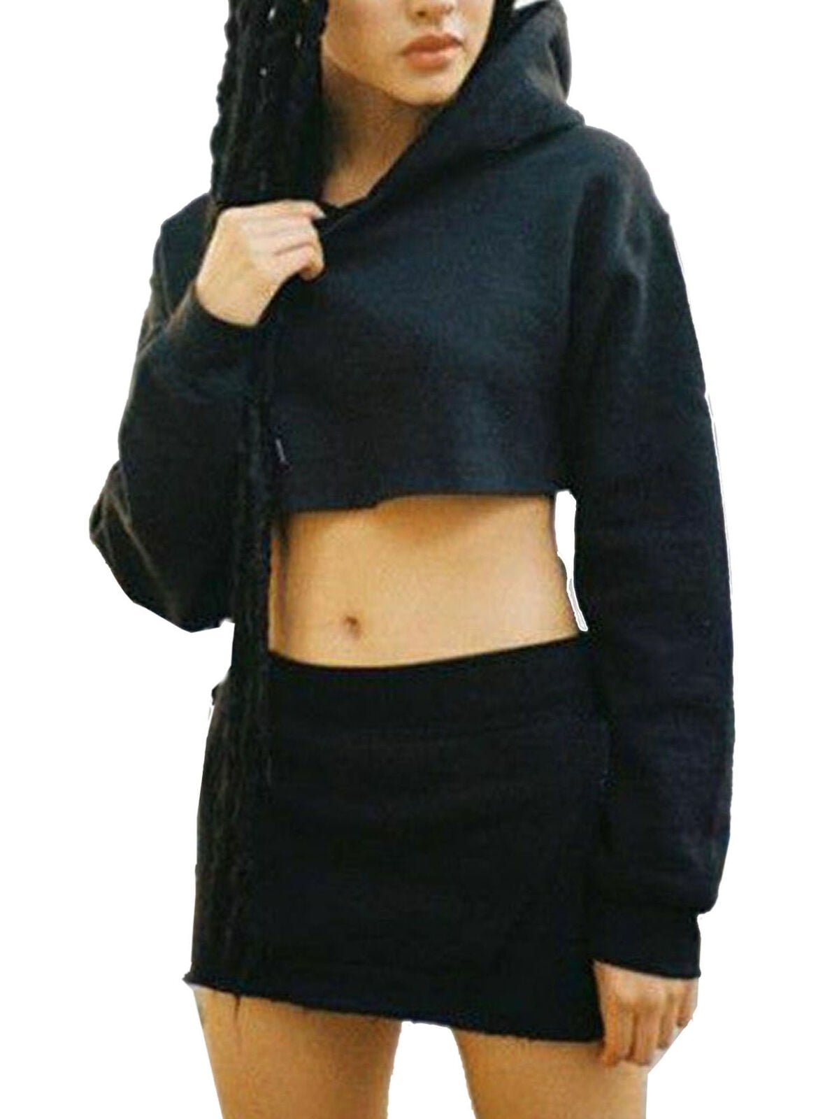 trackies and crop top
