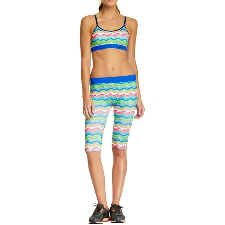 Balanced Tech Women's Printed Under the Knee Capri