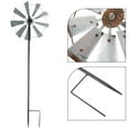 thumbnail image 6 of FOMIYES Lawn Windmill 1Set Iron Metal Rotation for Homeowners Park Scene Decor 42X13.2X2in, 6 of 8