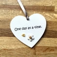 thumbnail image 5 of Rkxzt Heart Shape Wooden Heart Pocket Teddy Bear with 9cm Handcrafted Keepsake and 6cm Mini Plush Companion Gift Home Decor|Wood,E, 5 of 8