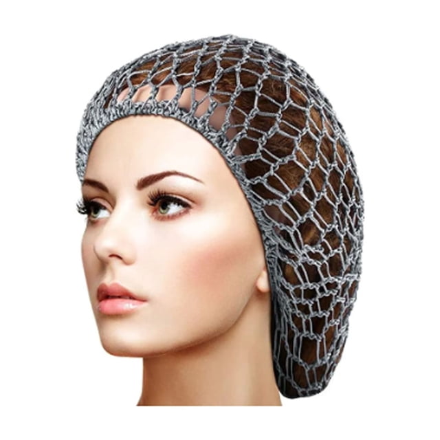 Filet de Cheveux Long Chapeau en Rayonne Filet de Tricot pour Dormir Crochet 1 Pce Soin des Cheveux Doux