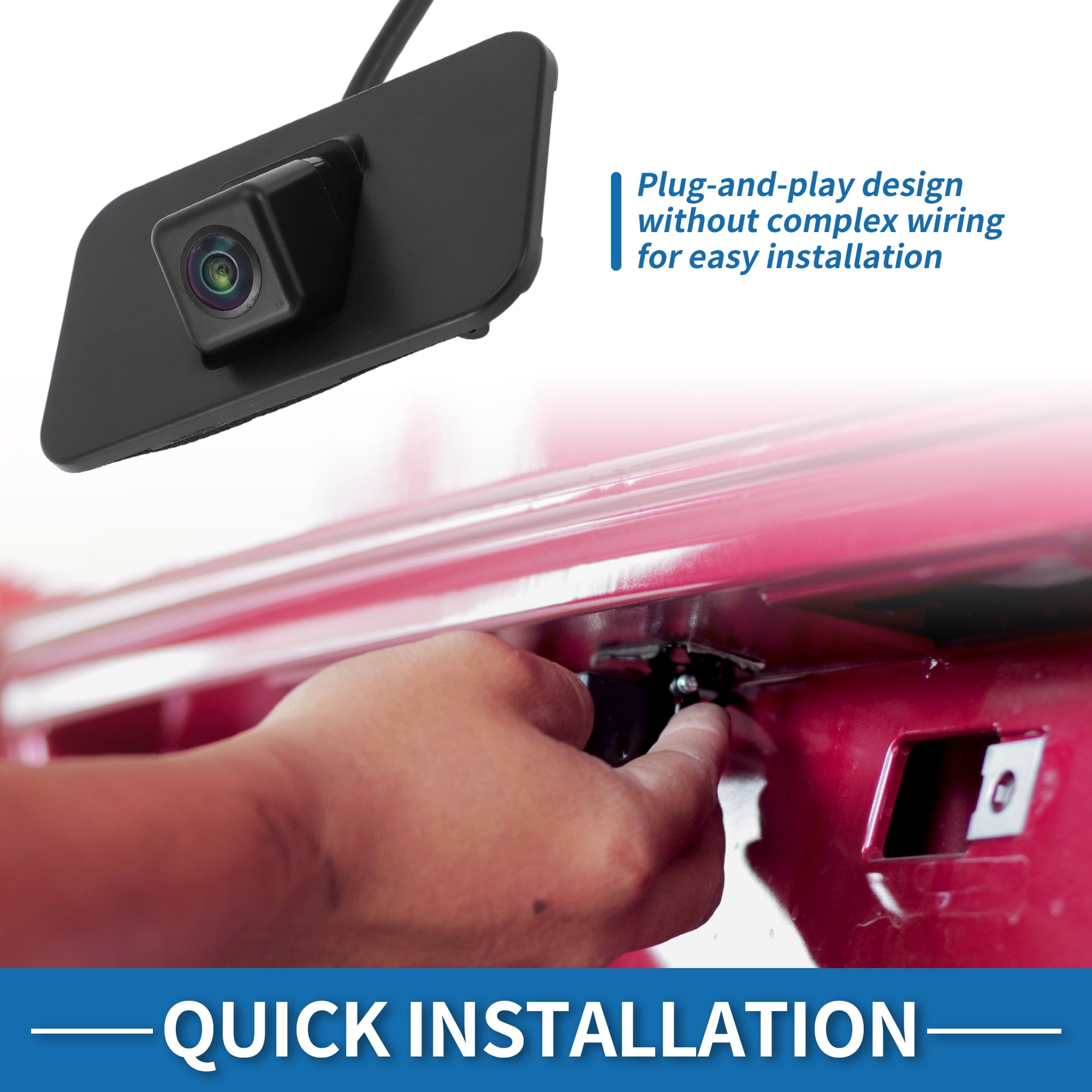 Unique Bargains Rear View Camera for Cadillac Escalade Suburban Tahoe Yukon 15-19