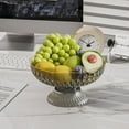 thumbnail image 6 of Fufafayo under $5 Fruit Bowl, Pedestal Decorative Bowl for Home Decor, Fruit Bowl for Kitchen Counter, Key Bowl for Entryway Table, Centerpiece Decor, for Fruit Vegetable Candy, 6 of 6