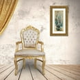 thumbnail image 3 of OnRei 12x24 Gold Ornate Wood Framed with Double Matting Museum Art Print Titled - Decending Florals, 3 of 4