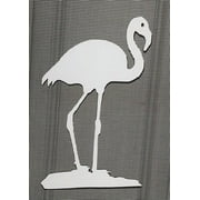 DCentral Flamingo Flexible Screen Magnet: Double-Sided Dcor; for Non-Retractable Screens, Multipurpose, Helps to Stop Walking into Screens, Covers Small tears in Screens, Size L 6.8" x W 4.5"