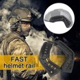 thumbnail image 3 of 1 par de adaptadores de riel de guía Equipo práctico Montaje de riel de guía para casco rápido Hugtrwg  Para estrenar, 3 of 9