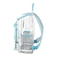 thumbnail image 3 of Eastsport Unisex Clear Top Loader Backpack, Spring Floral, 3 of 6