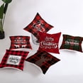 thumbnail image 3 of Cateissary Funda de almohada de Navidad Festival Decoración de vacaciones Funda de almohada Hotel Oficina Cama Coche Sala de estar Funda de Kits de decoración para fiestas tipo 4, 3 of 6