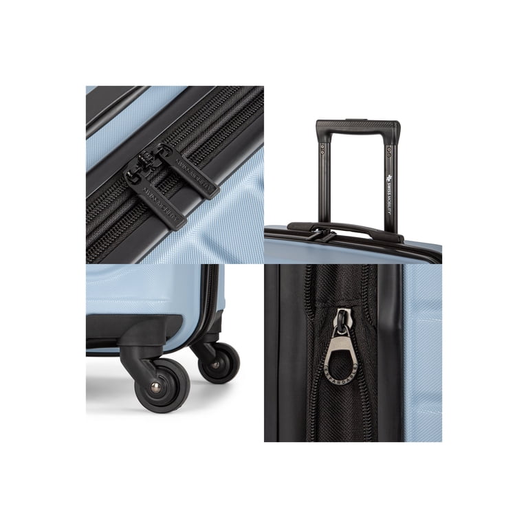 Swiss Mobility CDG - Luggage set - hardside - ABS plastic - blue