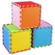 thumbnail image 5 of BalanceFrom Juego de tapetes de juego para el piso del hogar, rompecabezas de espuma EVA antideslizantes entrelazados de 0,4 pulgadas de grosor con bordes y 36 azulejos en 9 colores, cada uno cubre 36, 5 of 5