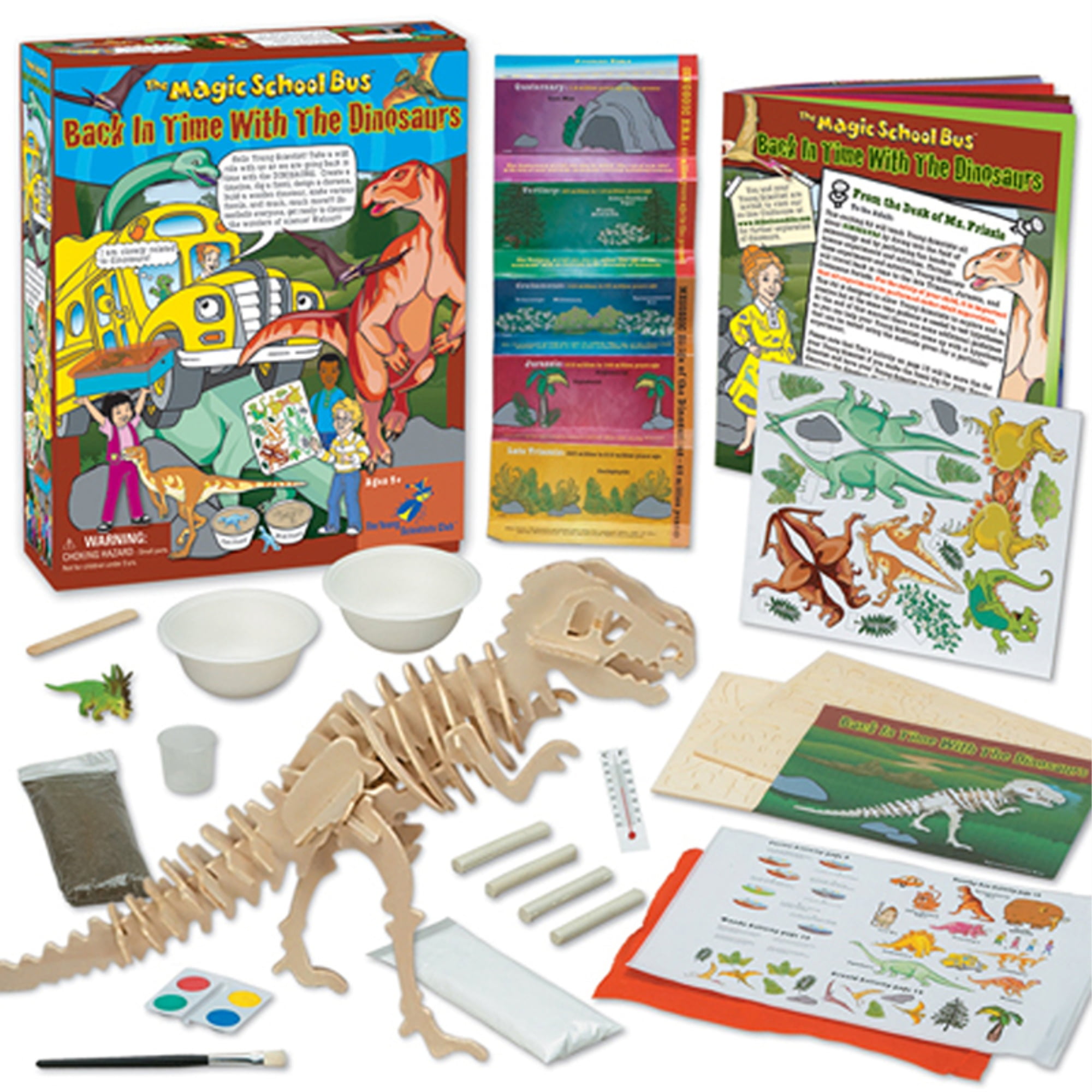 Discovery 4D T-Rex Anatomy Kit - Build A Dinosaur Model, STEM Educational Toy For Kids 6+