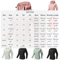 thumbnail image 2 of Women's Waterproof Rain Jacket Lightweight Hooded Raincoat for Hiking Travel Outdoor Softshell Windbreaker with Zip Pockets Black 4XL, 2 of 5