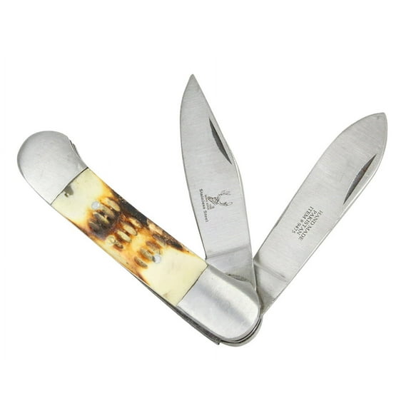 6.5" The Bone Edge Practical Dual-Bladed Pocket Tactical Sharp Knife