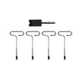 thumbnail image 1 of Ice Fishing Anchor Tool Ice Shanty Anchor Outdoor Camping Tent Threaded Peg, 1 of 9
