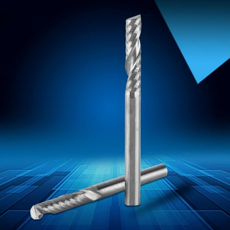 

Gupbes End Mill Milling Cutter 5pcs 3.175mm(1/8 ) Shank Single Flute End Mill Milling Cutter Tungsten Carbide Tool CNC Bit