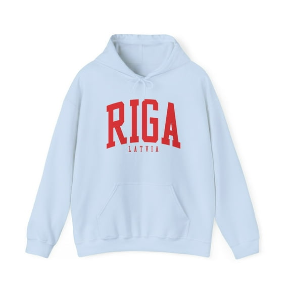 Riga Latvia Hoodie Gifts Hooded Sweatshirt Pullover Shirt