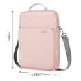 thumbnail image 2 of CUITING Pochette en Tissu Oxford pour Tablette Sac de Rangement pour Tablette Tissu Oxford Résistant à l'Eau Anti-Rayures Fermeture Éclair Parfait pour École Voyage, 2 of 8