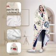 thumbnail image 6 of Gifts for Mom, Oversized Hoodie Mom Hooded Blanket Wearable Blanket Mom Blanket Hoodie Cozy Fleece Flannel Wearable Blanket Birthday Christmas Gifts for Mom, Letter Mom Wearable Blanket, 6 of 6
