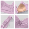 thumbnail image 6 of Yutgune Minimizer Bras for Women Full Figure Wireless Bras for Women Double Support Full Coverage Leisure Bra, 6 of 7