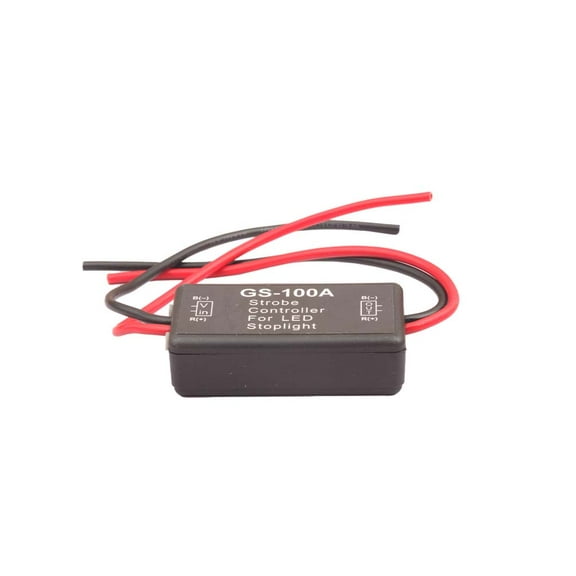 1pcs GS-100A Flash Strobe Controller Flasher Module forBrake Tail Stop Light 12V-24V