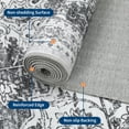thumbnail image 6 of Large Washable Vintage Area Rugs 9x12 – Non-Slip Low Pile Carpet, Floral Design for Living Room, Bedroom, Dining, Office(Gray), 6 of 7