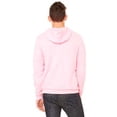 thumbnail image 2 of Branded Bella + Canvas Unisex Poly-Cotton Fleece Full-Zip Hoodie - NEON PINK - 2XL (Instant Saving 5% & more), 2 of 2