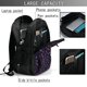 thumbnail image 4 of Easygdp Mushrooms3 Mochila para Laptop de Viaje con Puerto USB, Mochila para Laptop con Puerto de Carga USB para Mujeres y Hombres, 4 of 7
