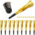 thumbnail image 2 of NOGIS 24 Pcs Noise Makers Party Blowers Party Horns Blowout Clappers Noisemakers for Halloween Christmas Birthday Sporting Party New Year's Eve Party Supplies (Gold), 2 of 7