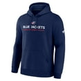thumbnail image 4 of Men's Fanatics Navy Columbus Blue Jackets Authentic Pro Primary Hoodie, 4 of 5