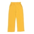 thumbnail image 1 of Pantalón George Talla M Tela Holgada con Elástico Superior Amarillo, 1 of 4
