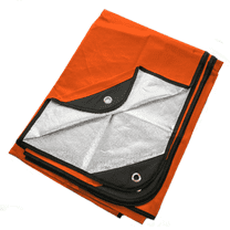 Arcturus All-Weather Outdoor Survival Blanket, 60" x 82", All-Weather, Reusable Emergency Blanket for Car or Camping. Insulated Thermal Reflective Tarp with Carry Bag. Blocks Infrared Signature.
