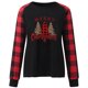 thumbnail image 5 of Pntutb Mujer Otoño e Invierno Impreso Camiseta Suelta Manga Larga Blusa Cuello Redondo Casual tops Pntutb Pntutb-2751, 5 of 5